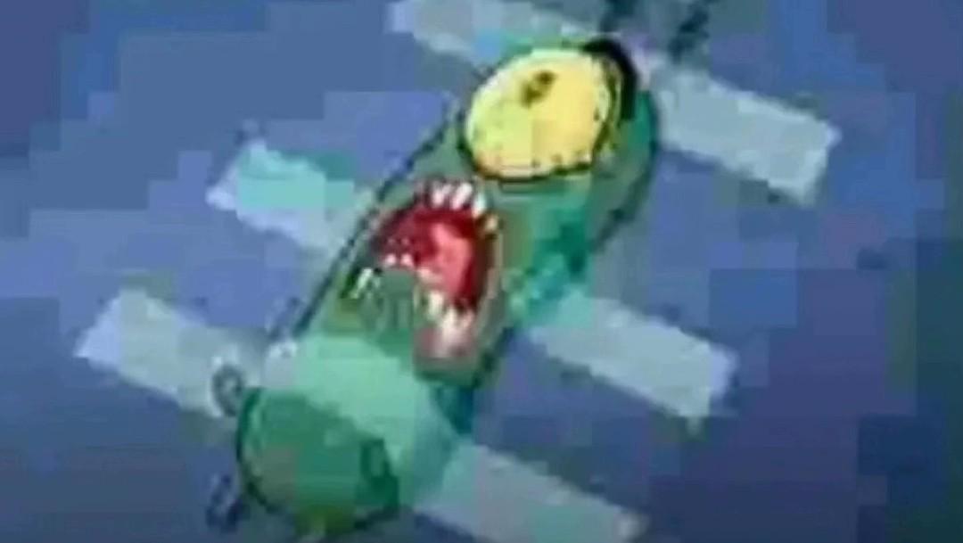 Open cartoon character mouth teeth