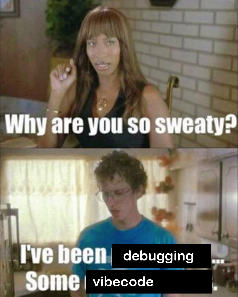 debugging sweat