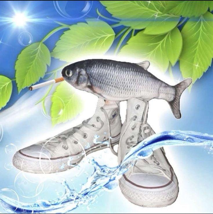 fish sneakers