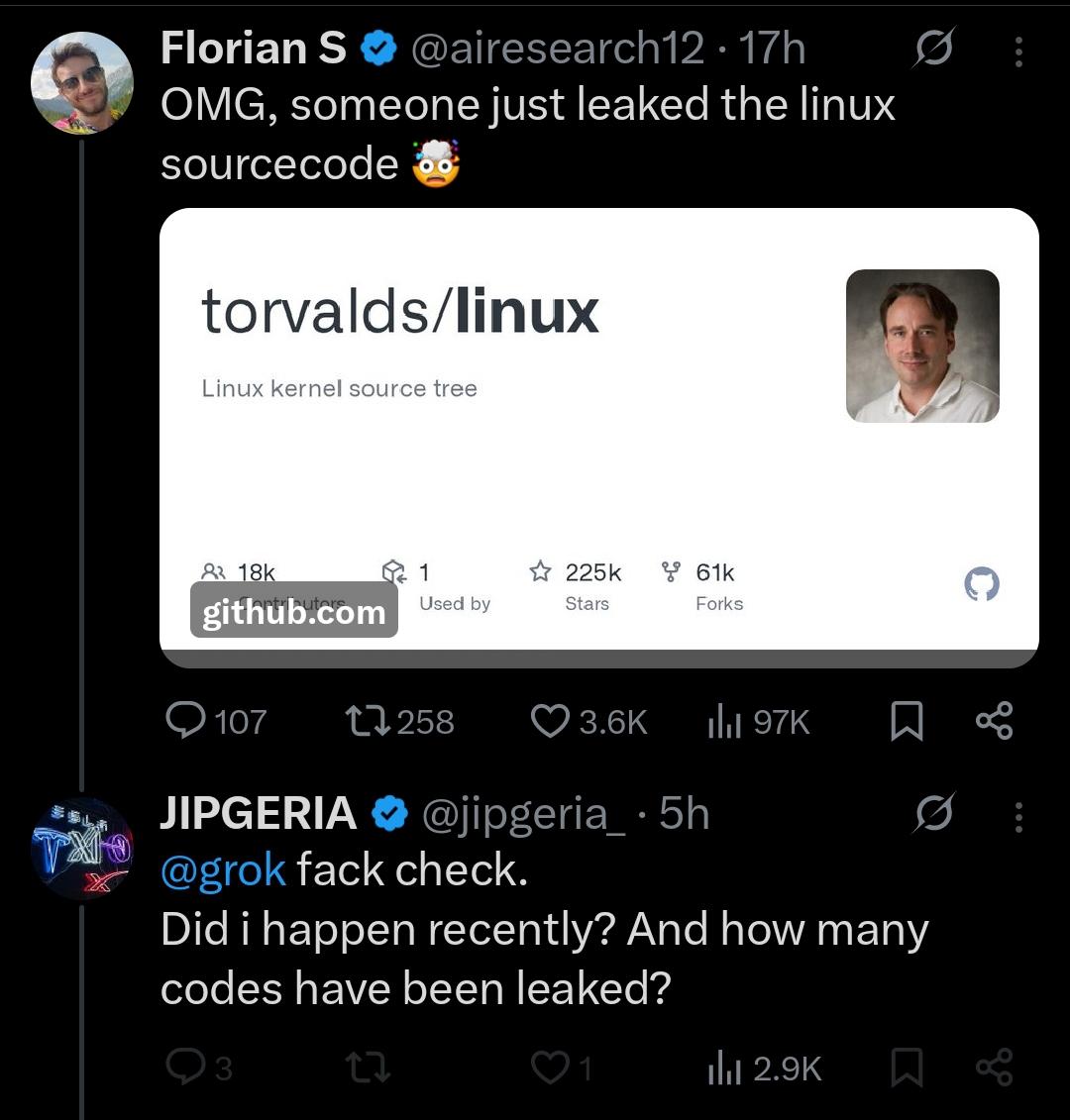 linux sourcecode leak