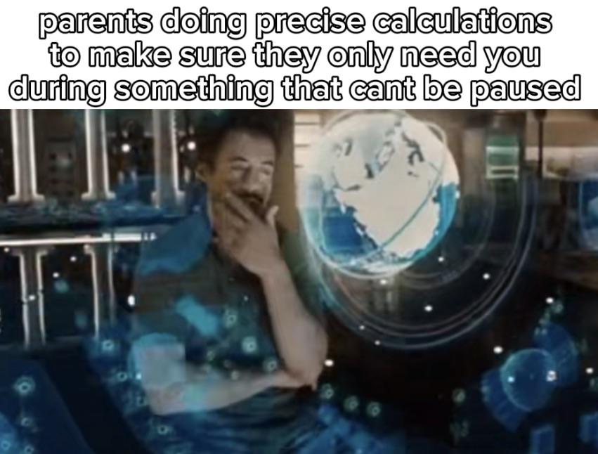 parents calculating need