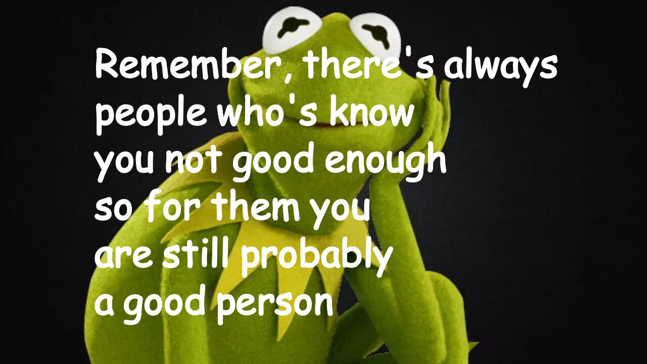 remember good people