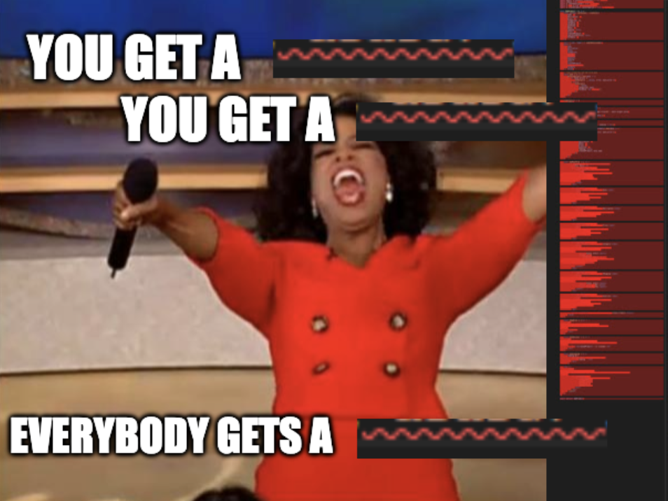 you get a you get a everybody gets a