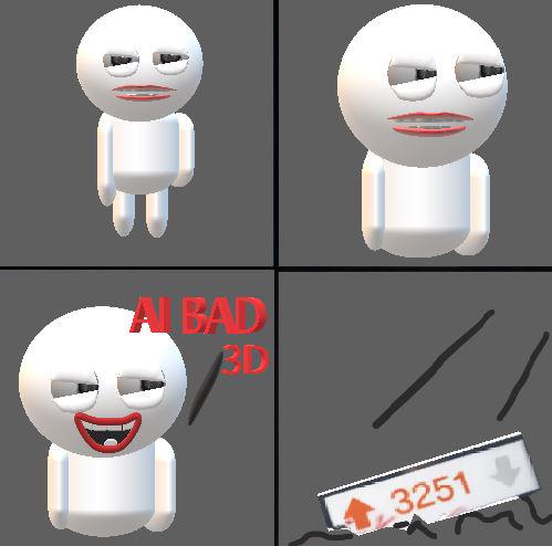 Open 3d meme reveal
