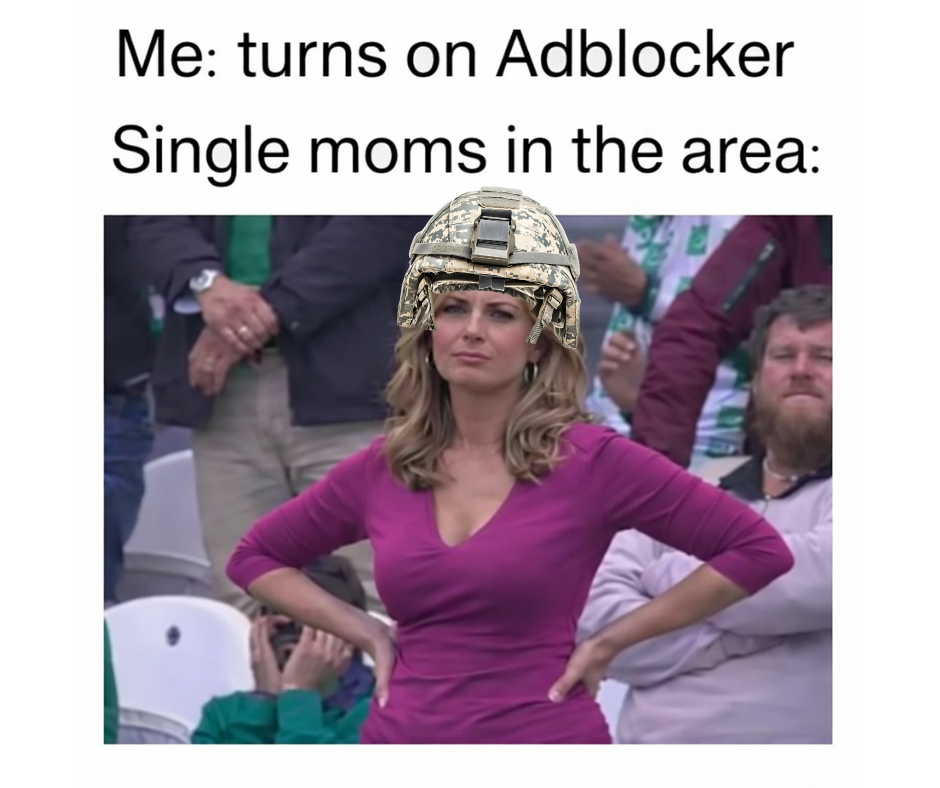 Open adblock single mom