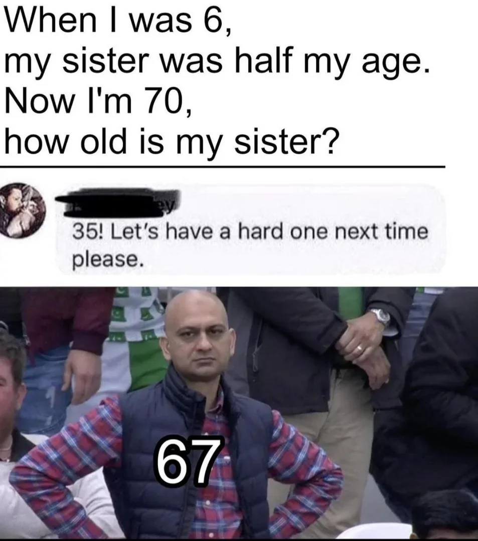 Open age joke reveal