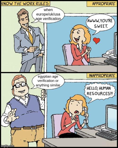 Open age verification rules