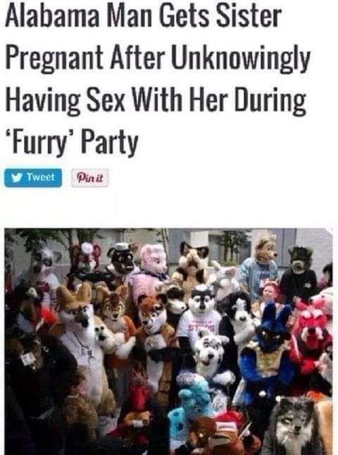 Open alabama man gets pregnant furry party