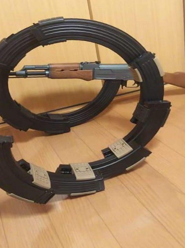 Open ammo belt no reloading