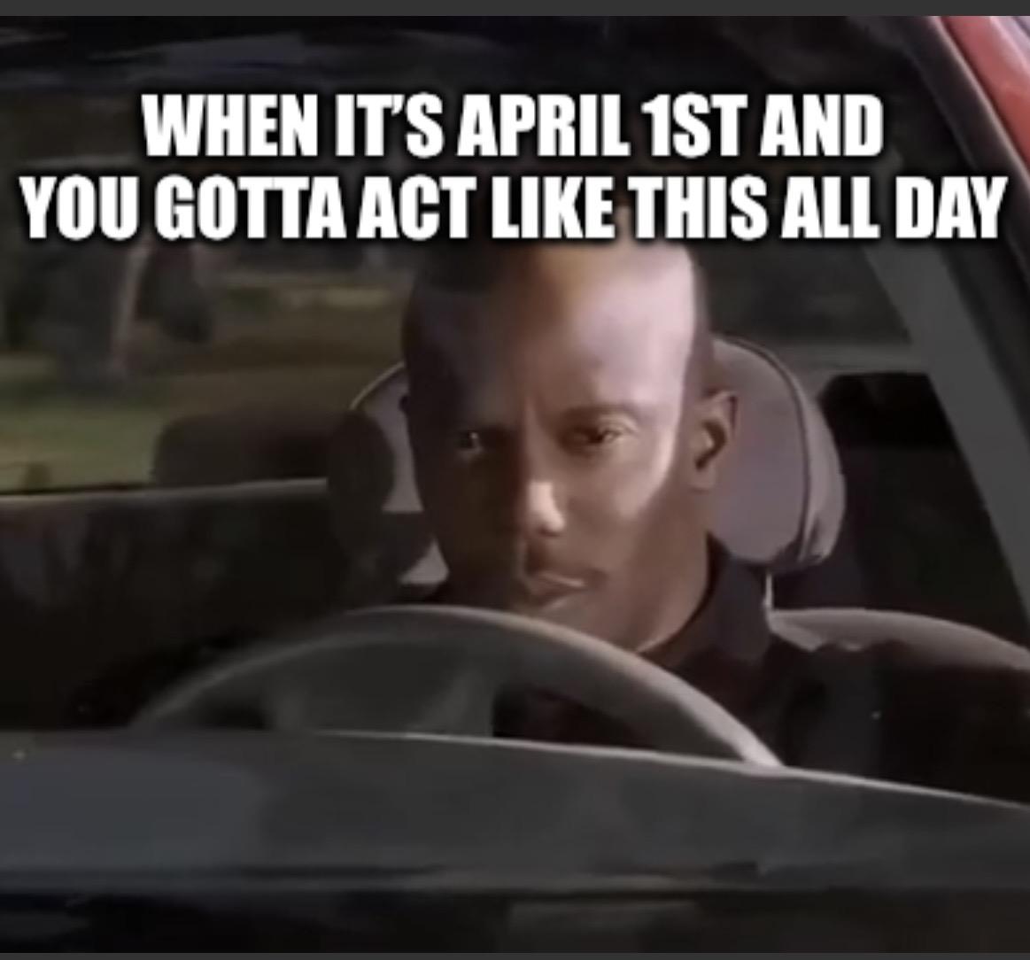 Open april first suspicion