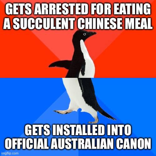 Open arrested australian canon