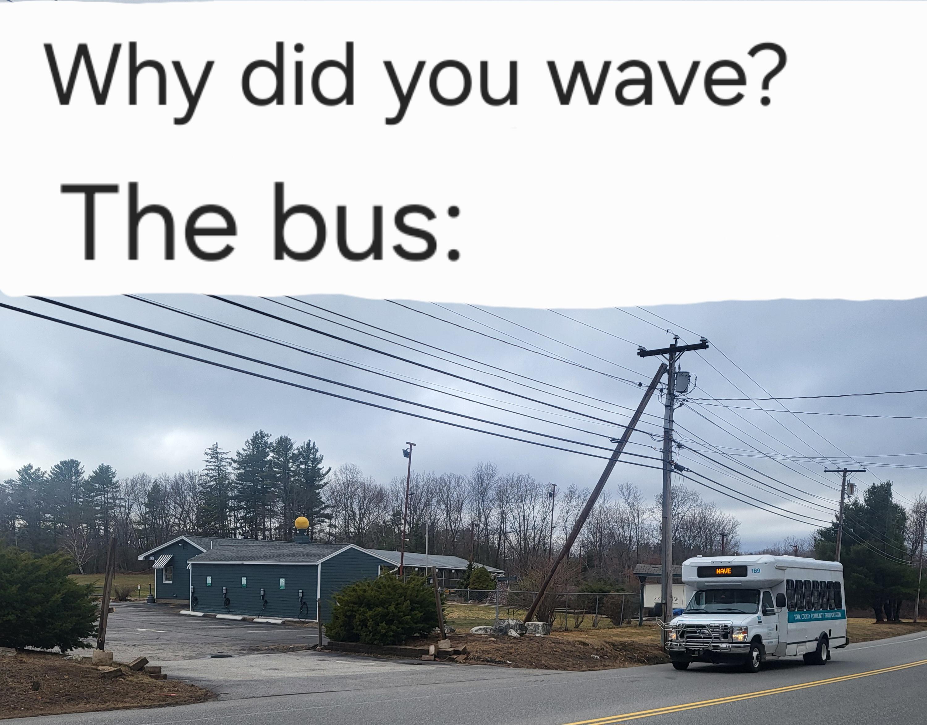 Open asking why waived bus