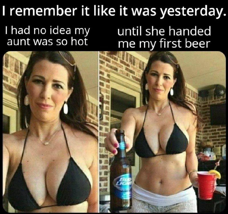 Open aunt beer memory
