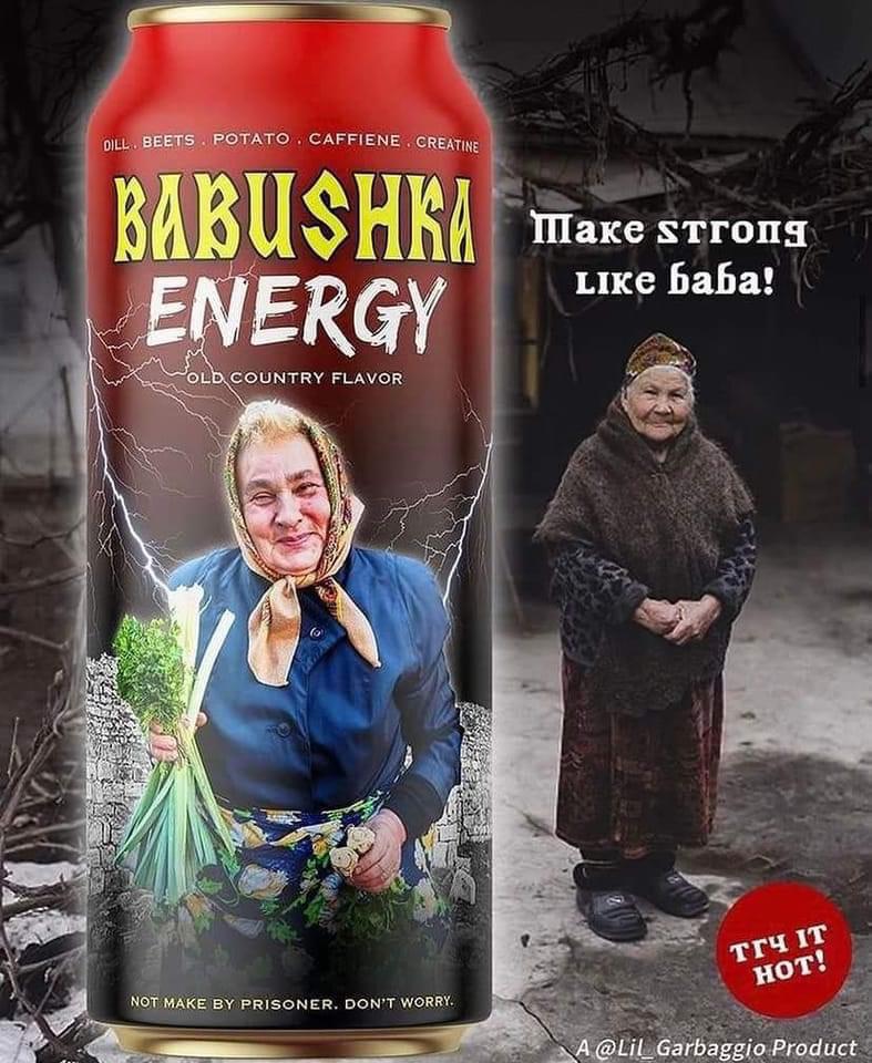 Open babushka energy drink