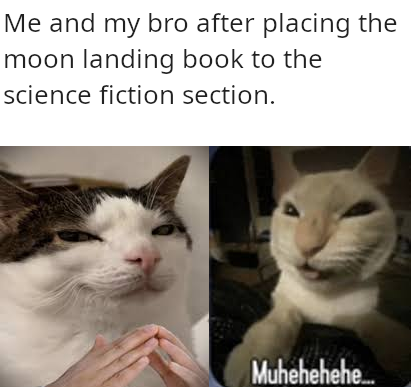 Open book shelving science fiction