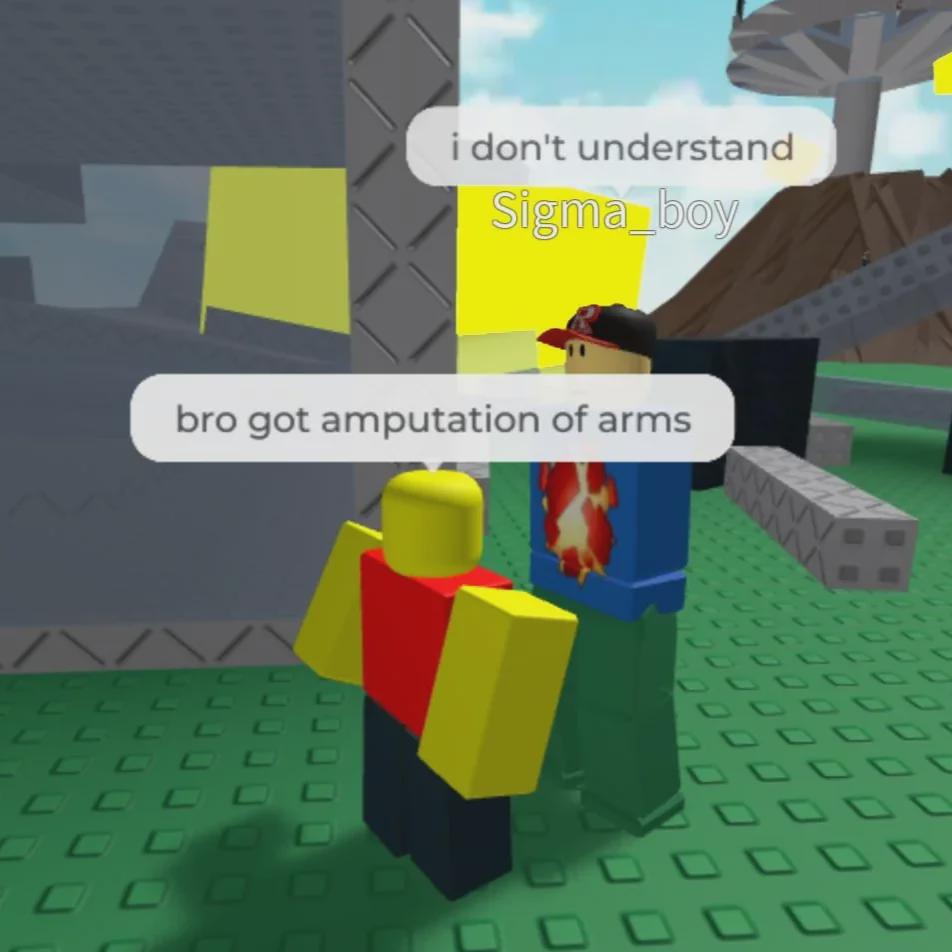 Open bro got amputation arms