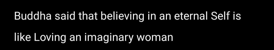 Open buddha imaginary self