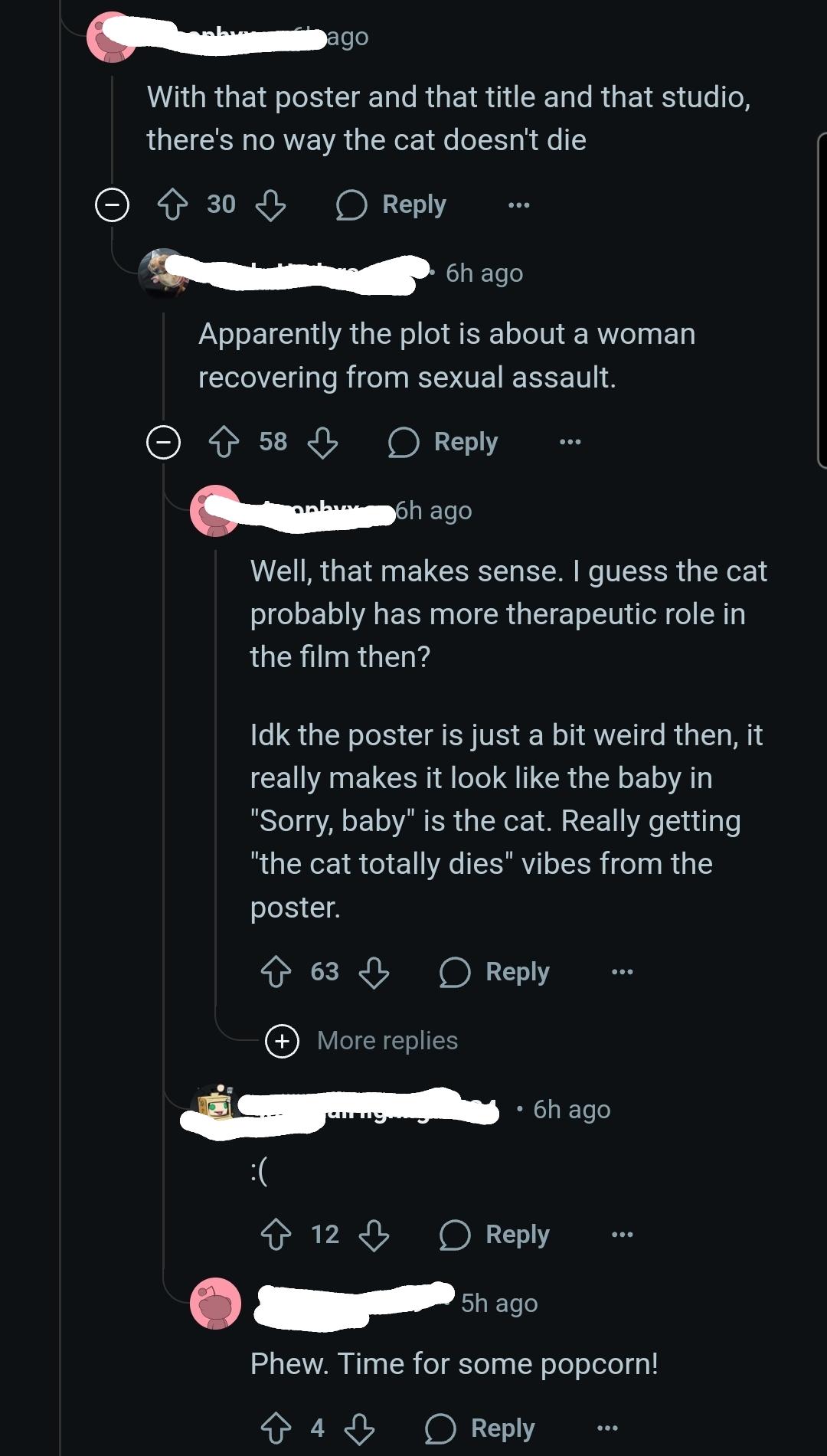 Open cat movie reception