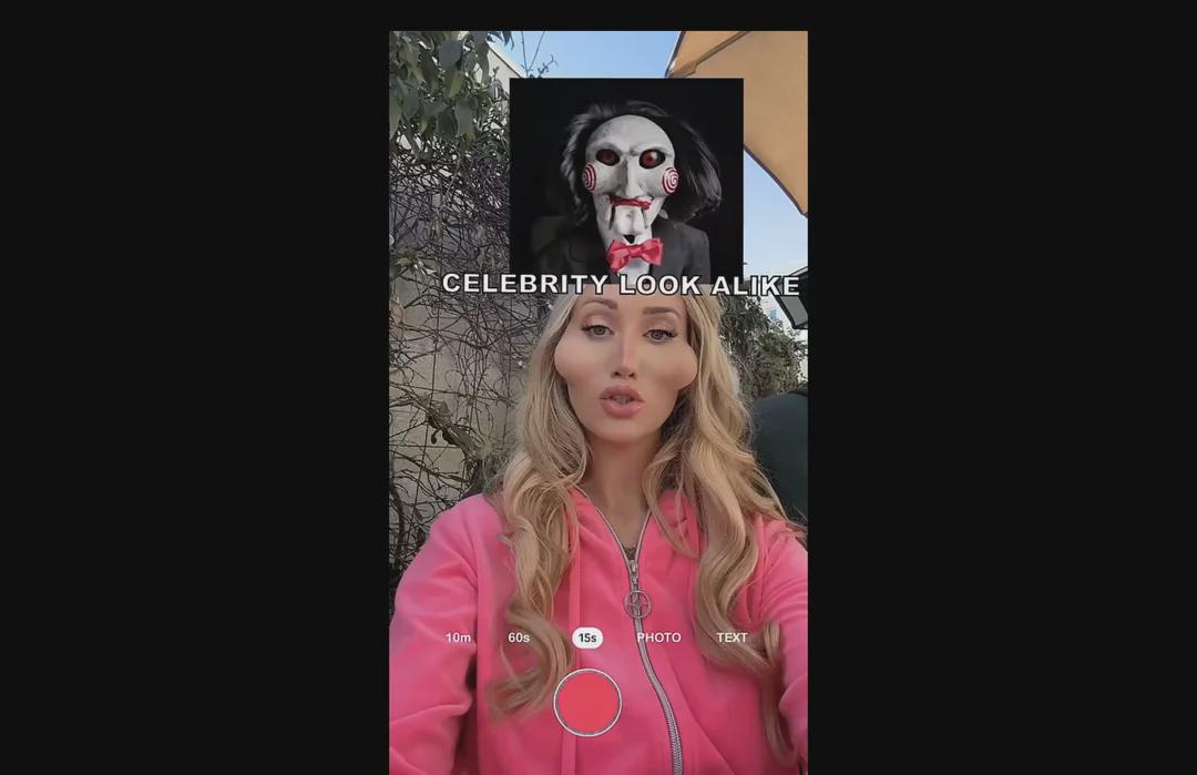 Open celebrity look alike comparison