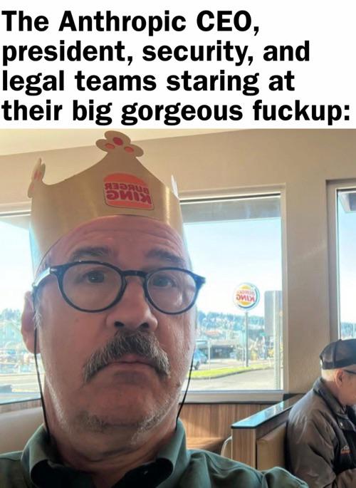 Open ceo staring at fucked up reveal