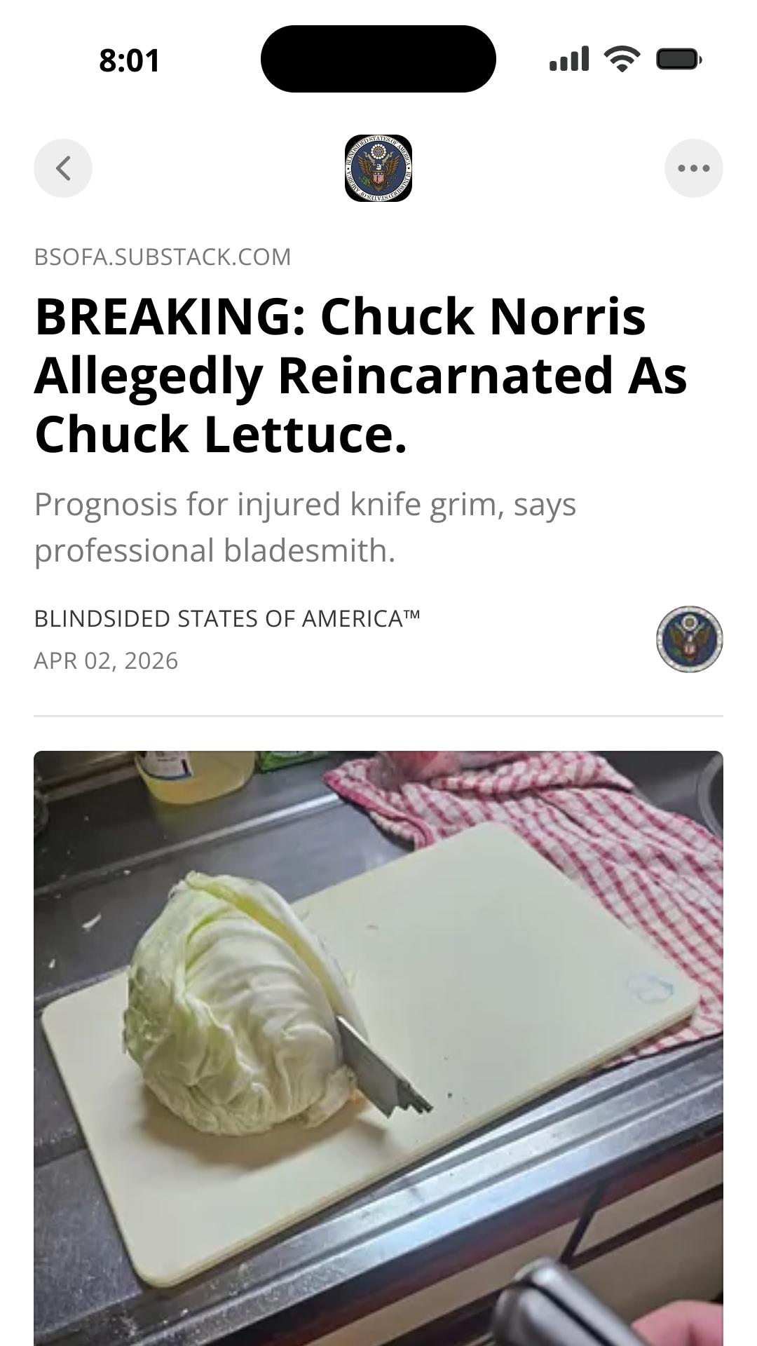 Open charlie choke knife bloch