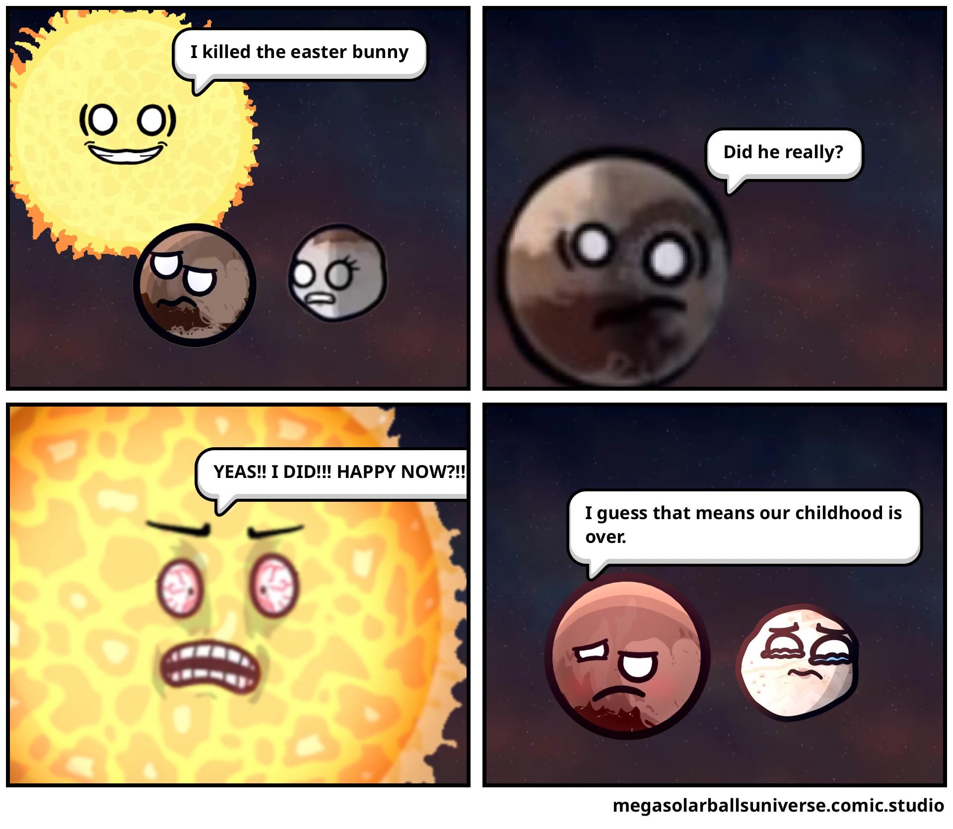 Open childhood ending meme