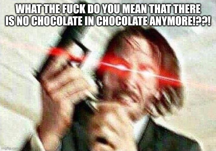 Open chocolate disappointment meme