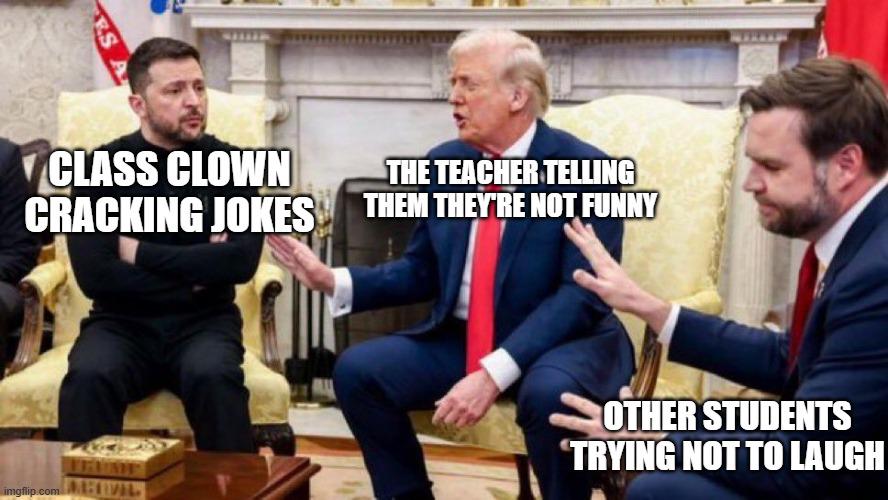 Open class clown not funny