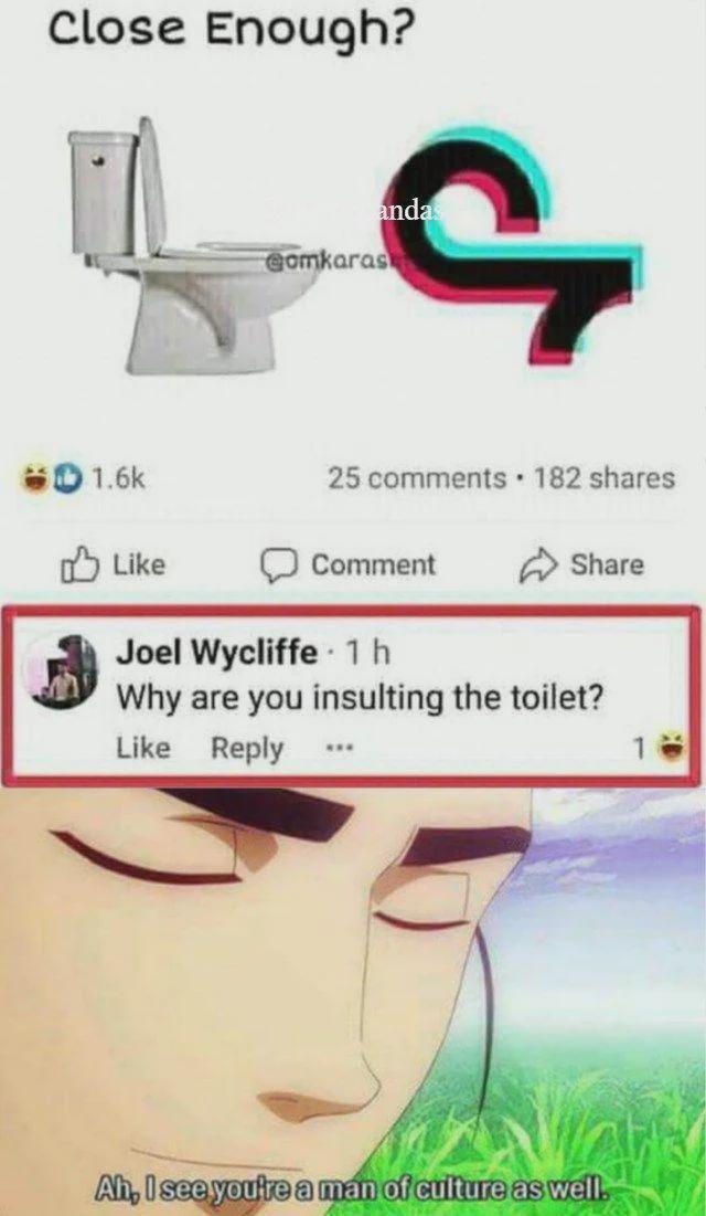 Open close enough culture man