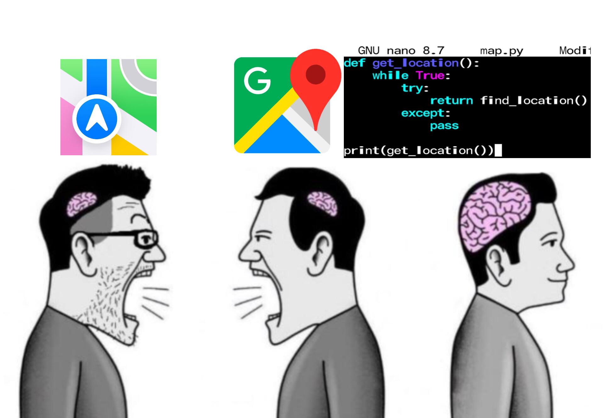 Open coding location logic
