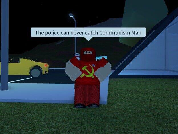 Open communism police catch