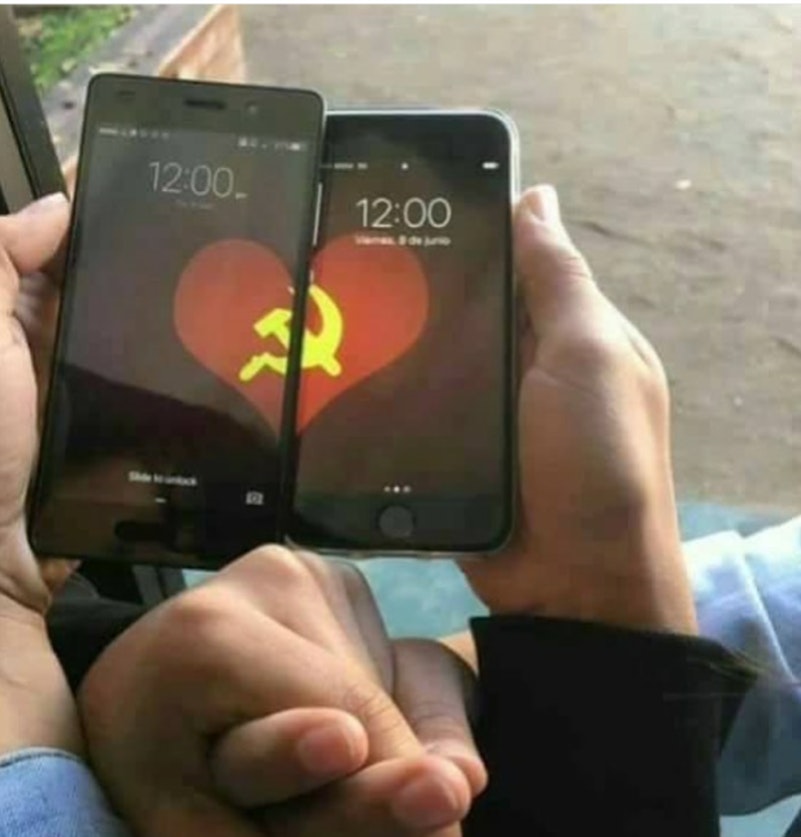 Open communist heart phones