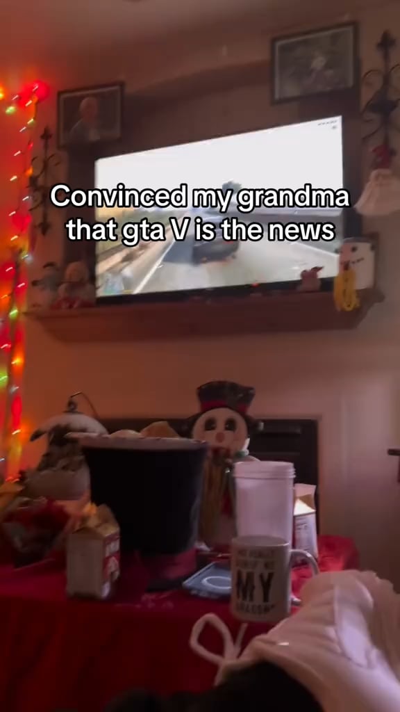 Open convincing grandma gta v
