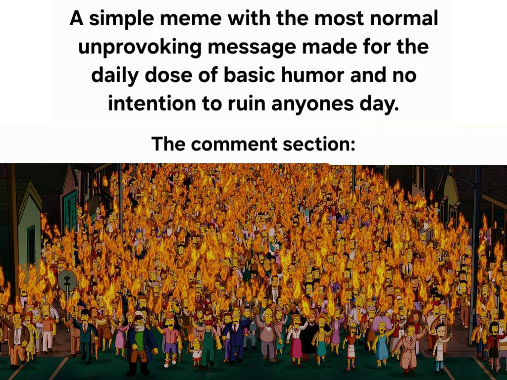 Open crowd burning festival