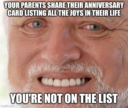 Open dad anniversary card