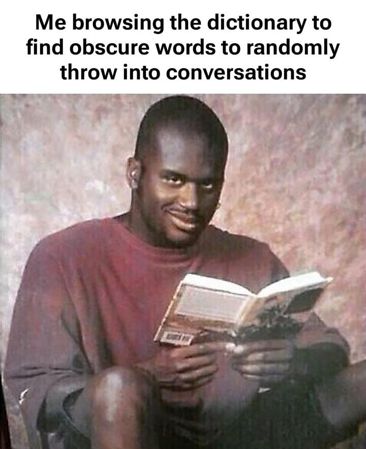 Open dictionary obscure words