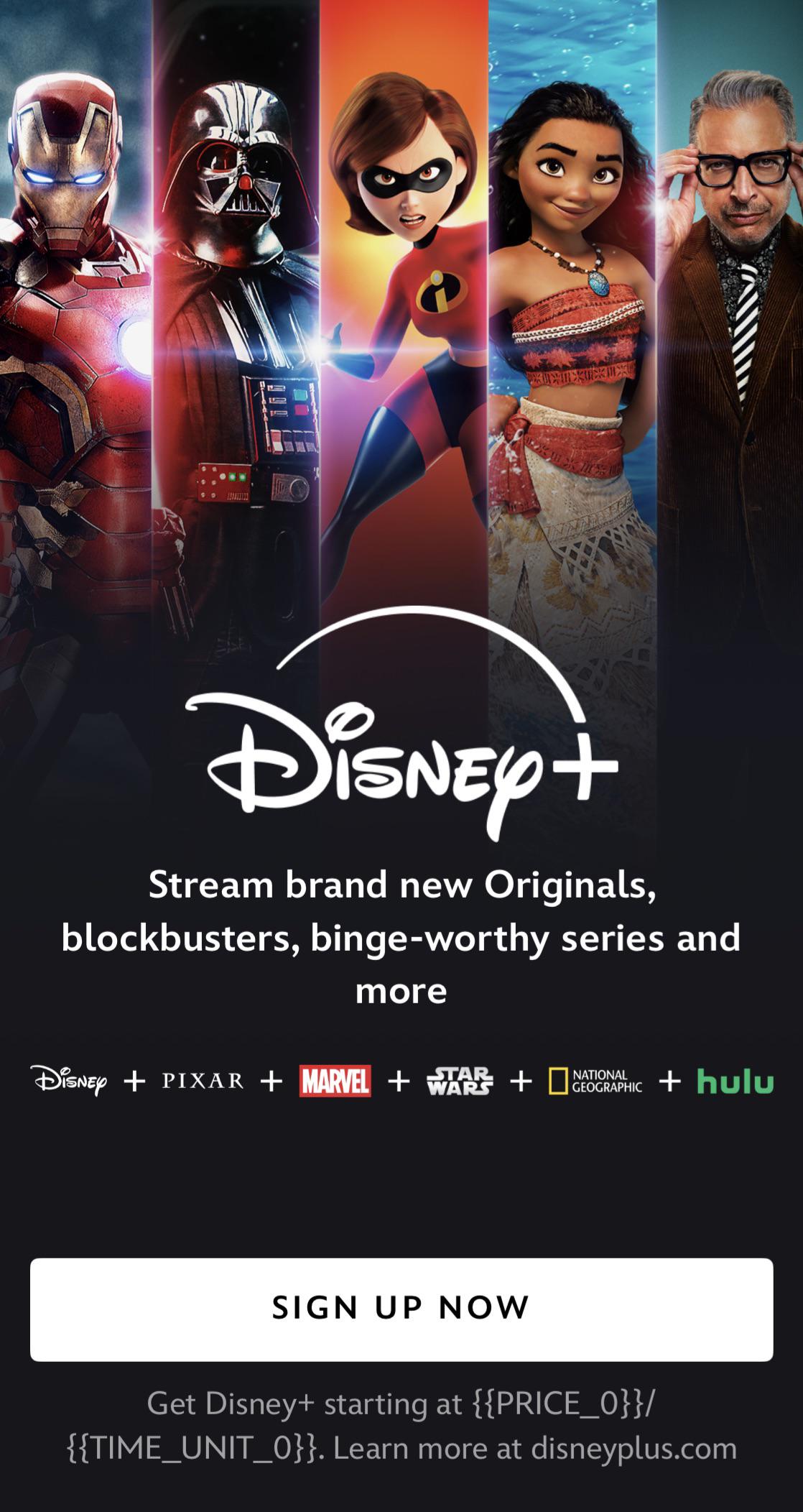 Open disney plus streaming
