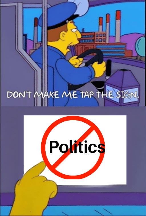 Open dont make me tap the sign