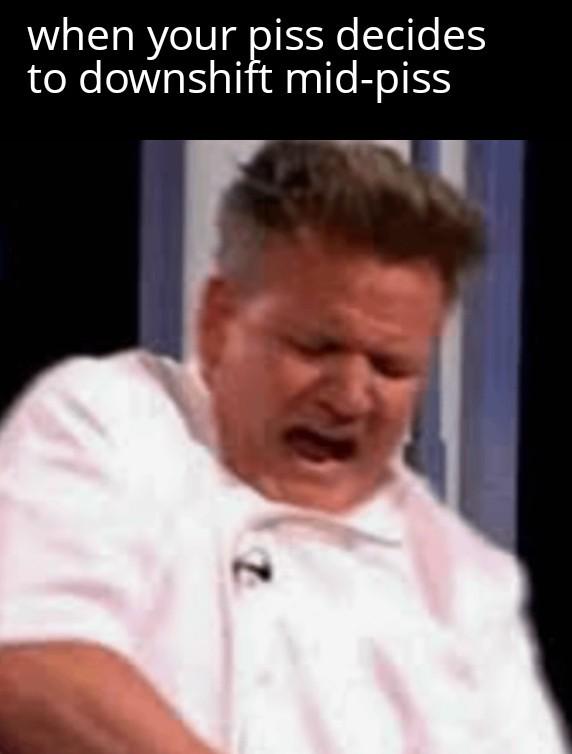 Open downshifting mid piss