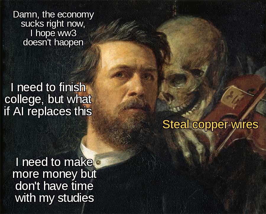 Open economy ai college struggle