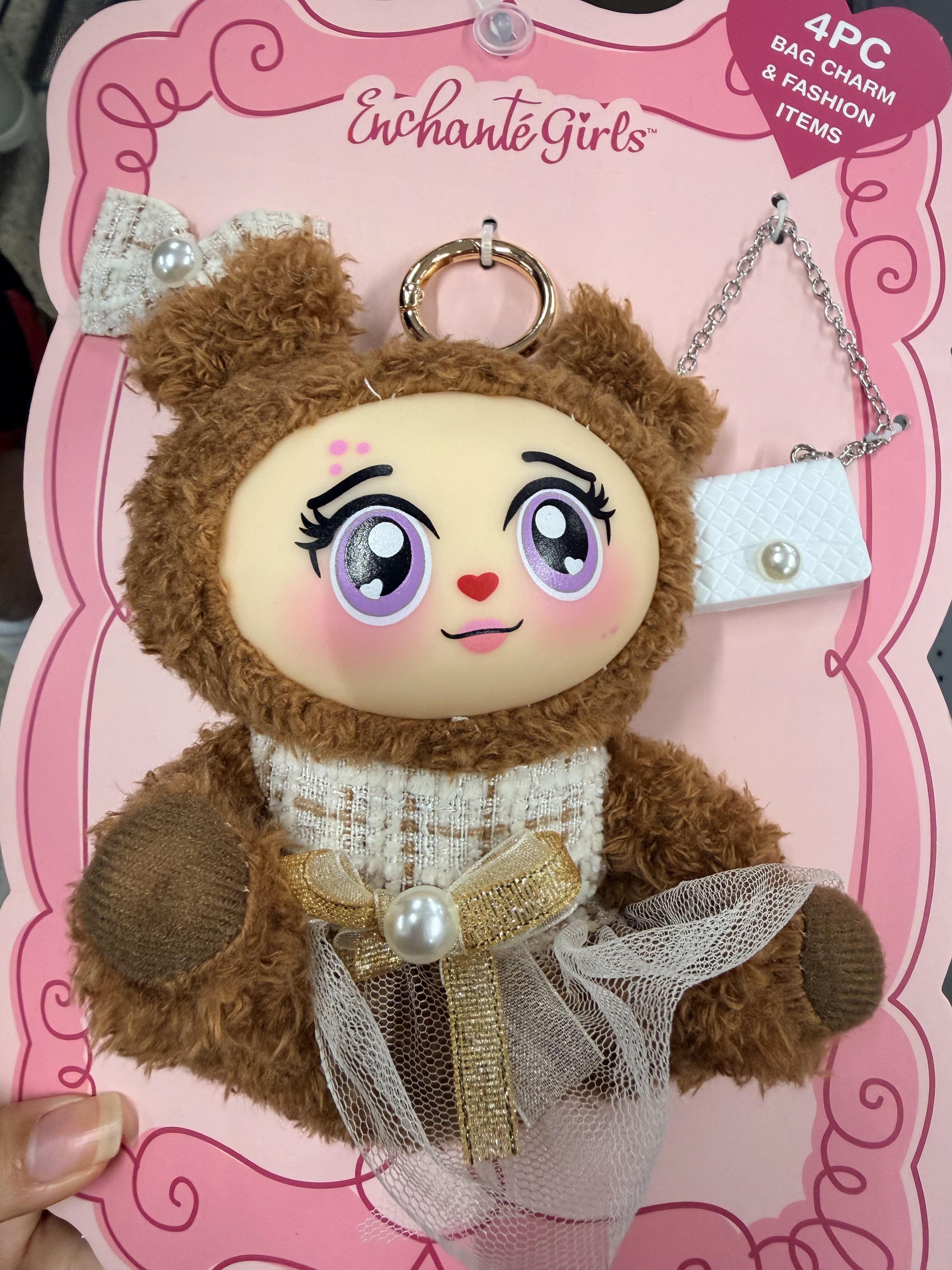 Open enchantegirl bear charm