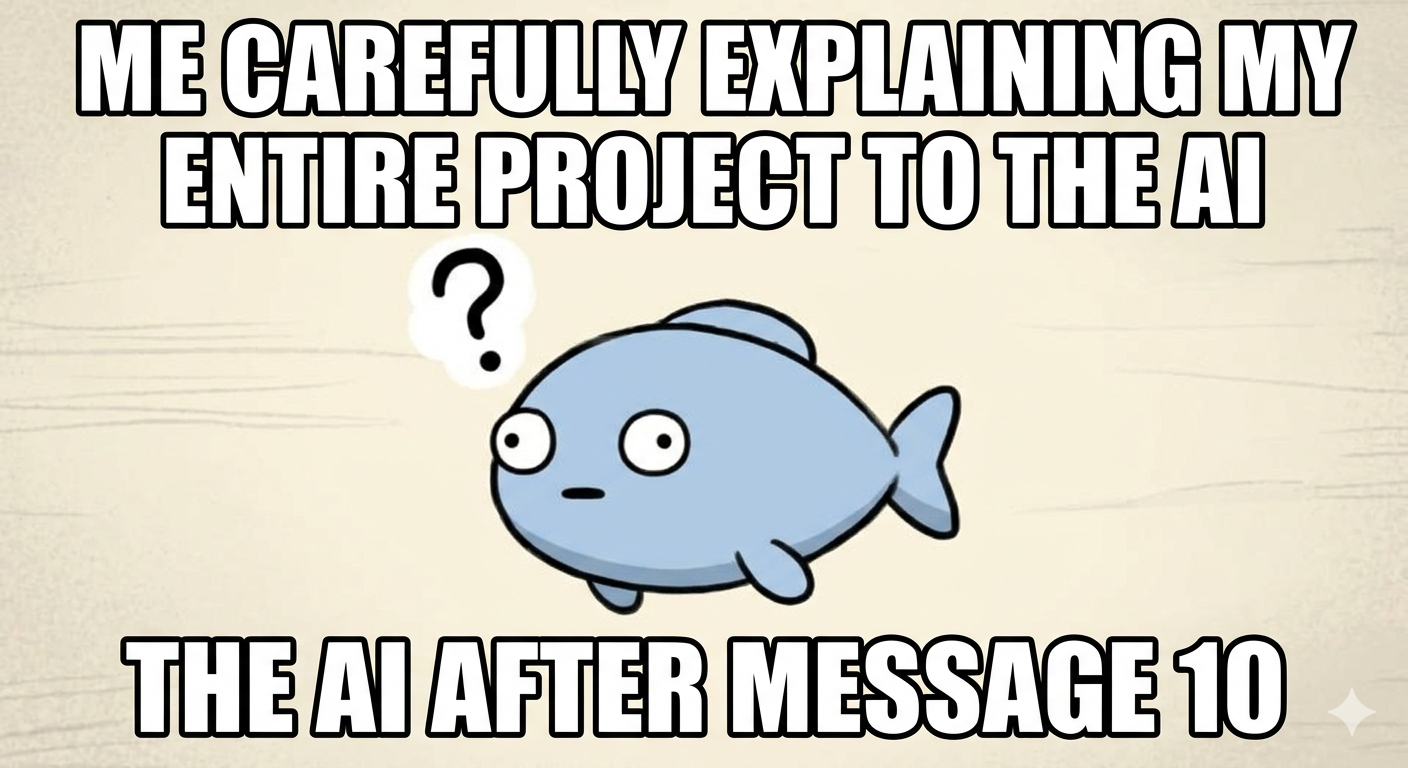 Open explaining project to ai