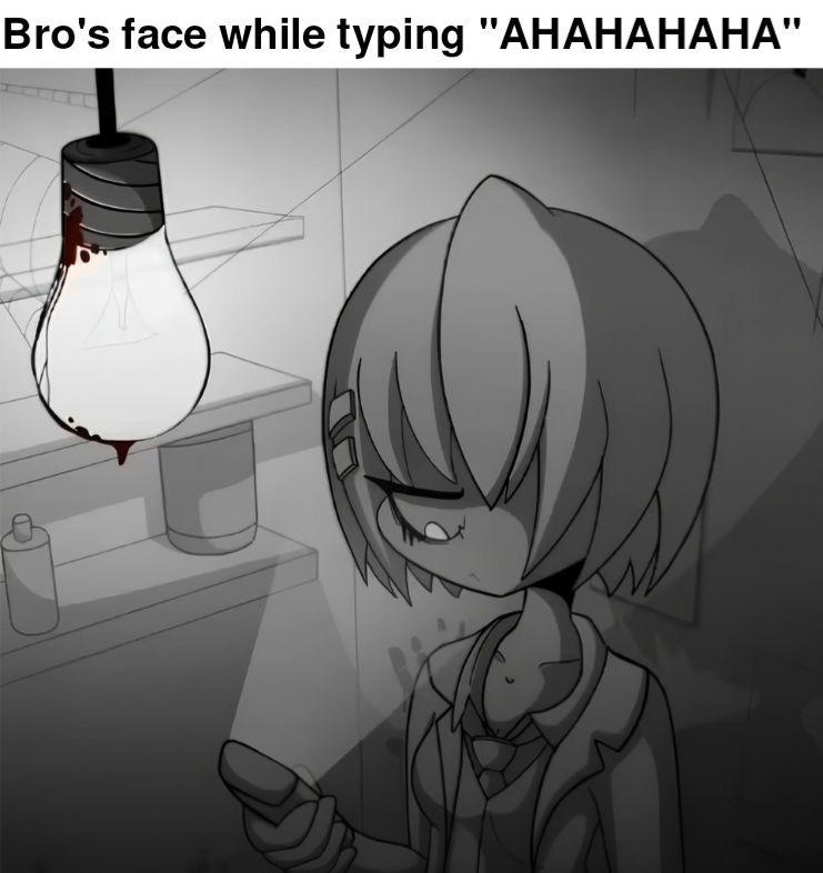 Open face typing lmao