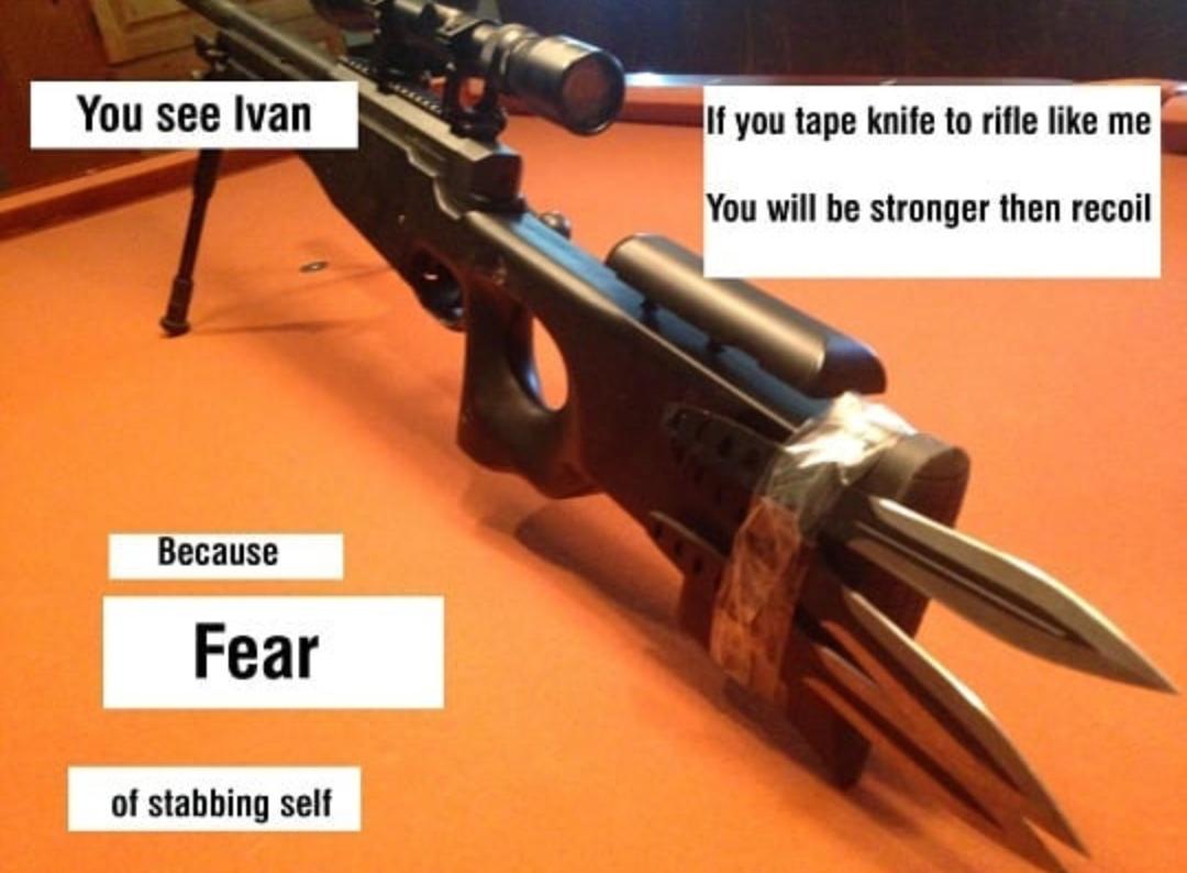 Open fear is strongest force