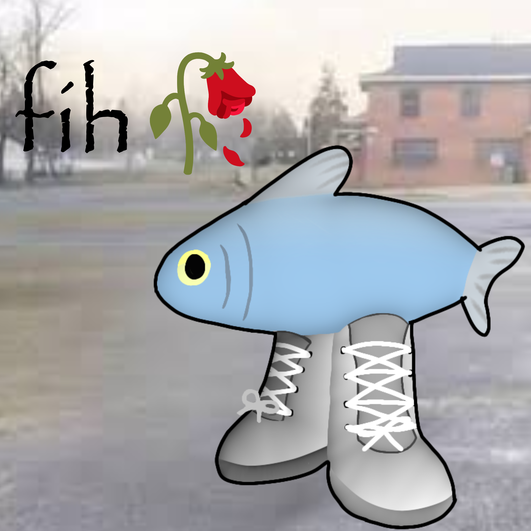 Open fih rose sneakers