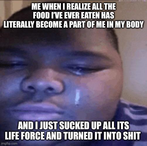 Open food sustaining part body