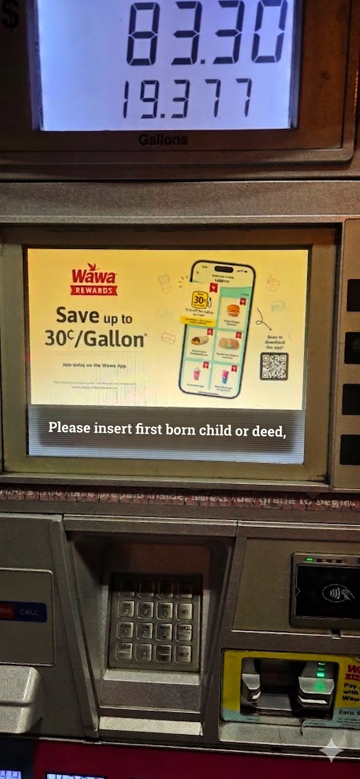 Open gas pump update