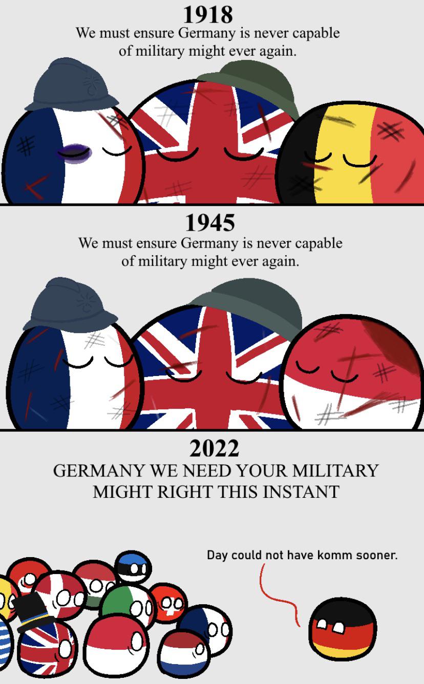 Open german military support