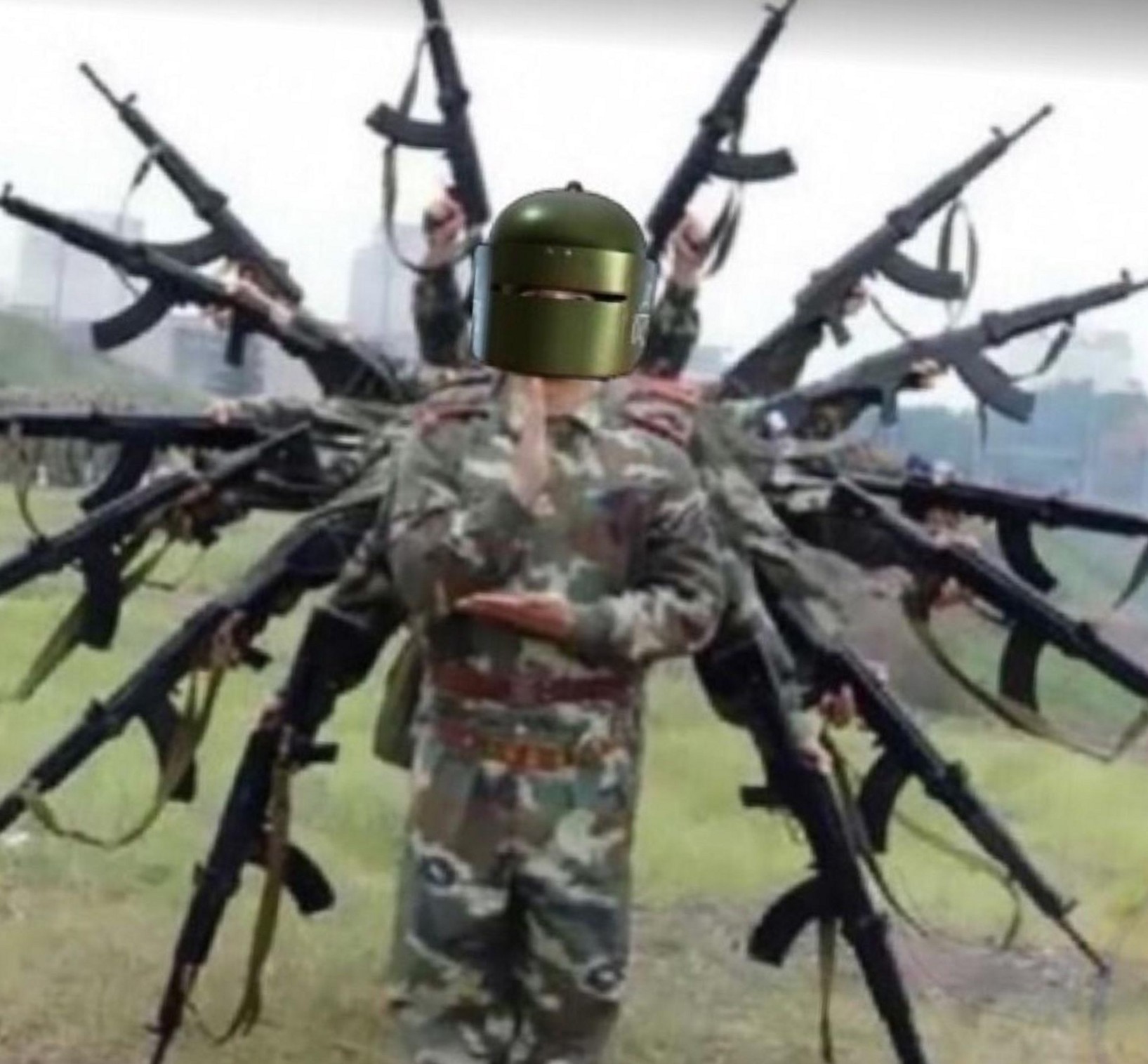 Open god of guns cosplay