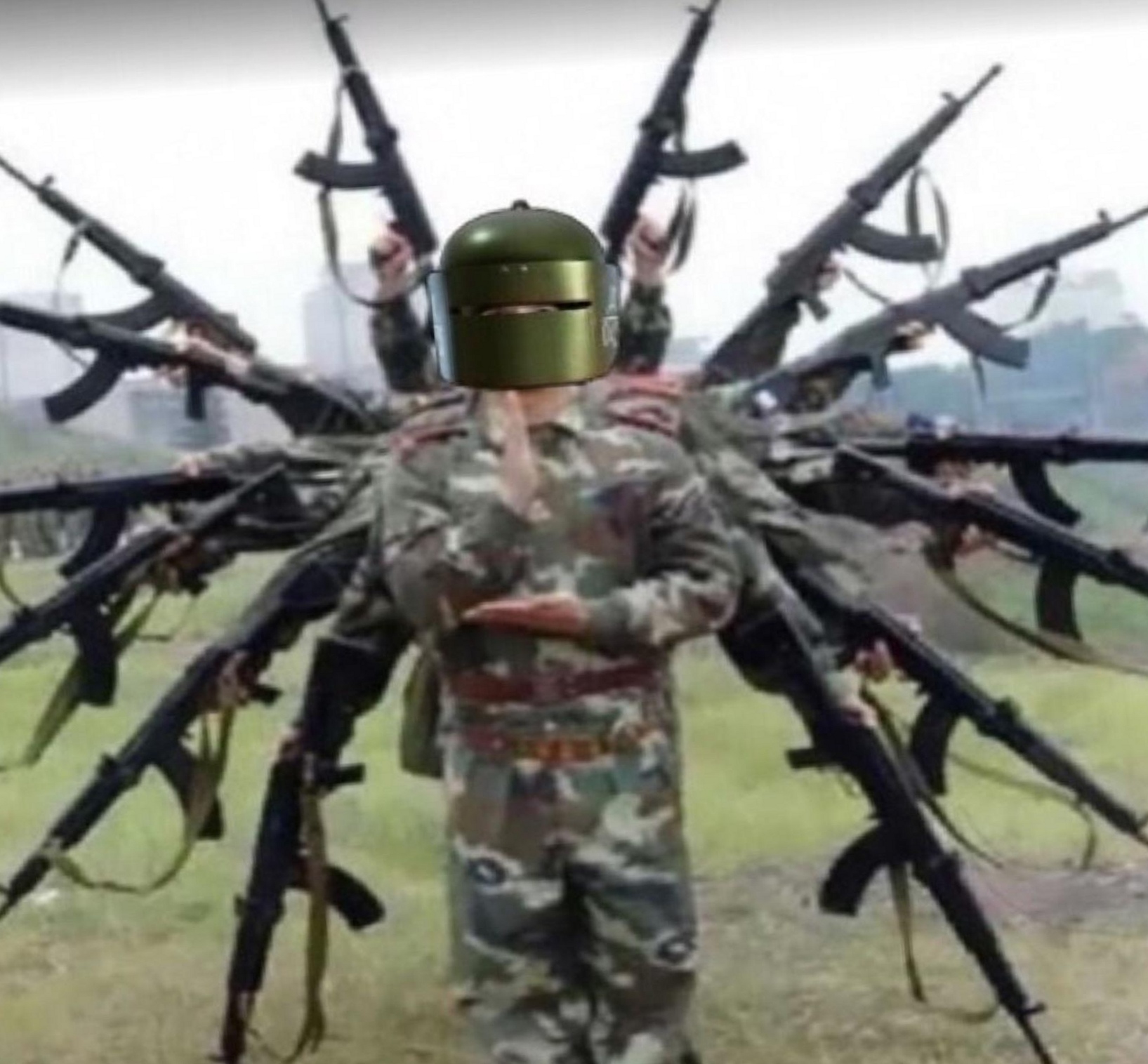 Open god of guns meme